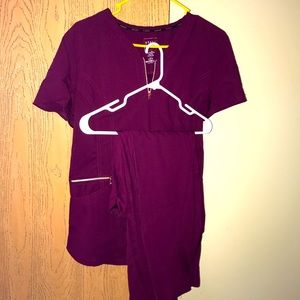Cherokee Statement Scrubs (Wine)